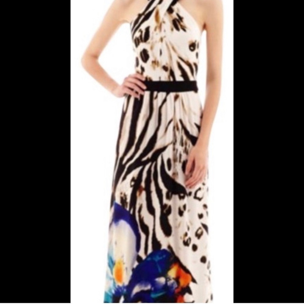 Bisou Bisou | Halter Maxi Dress